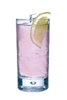 A pink gin is the logo of gin-pink