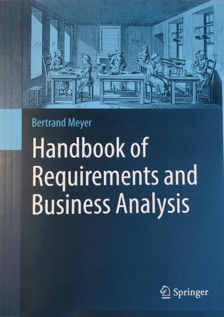 Handbook of Requirements and Business Analysis cover